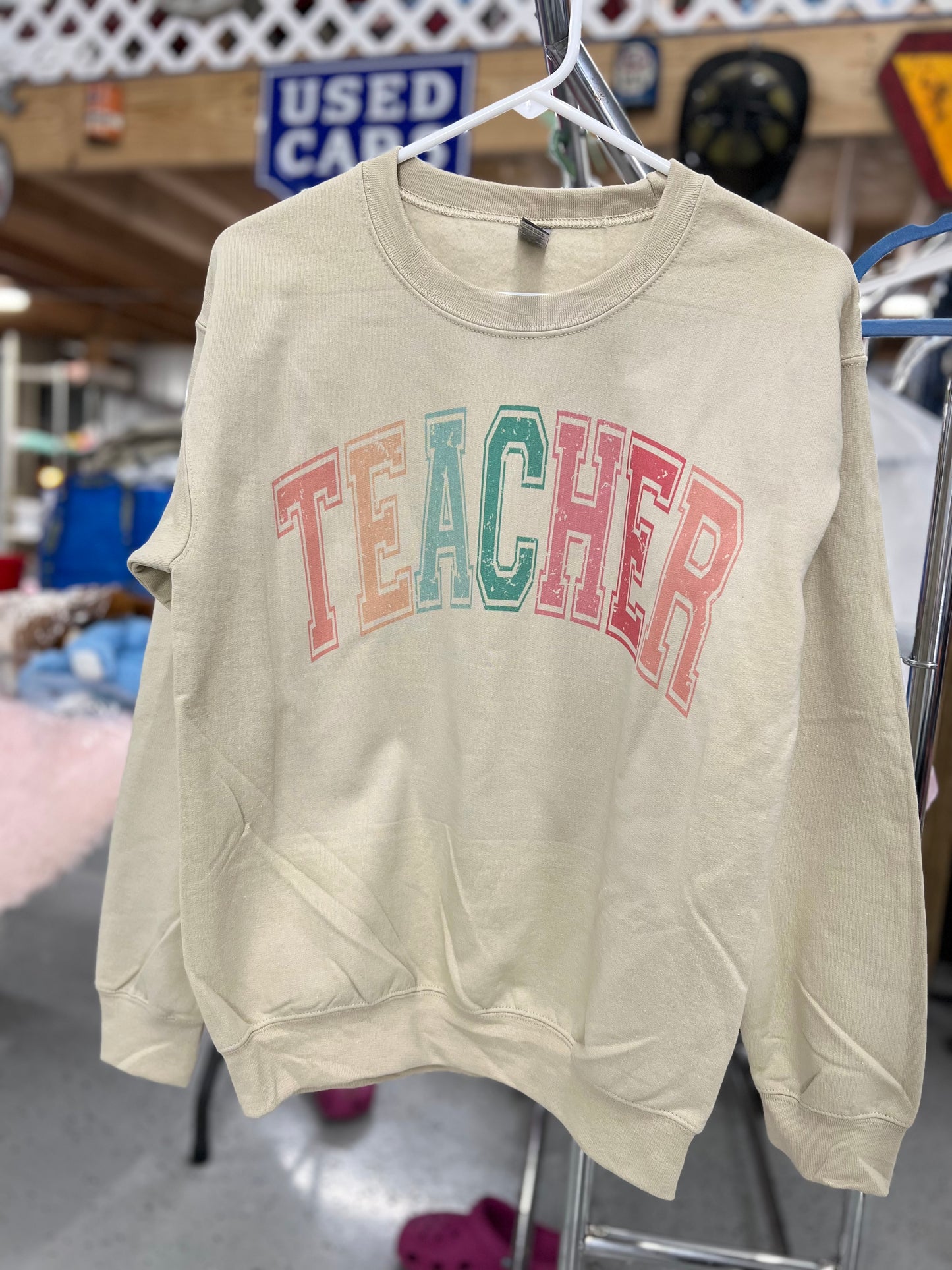 Teacher crewneck