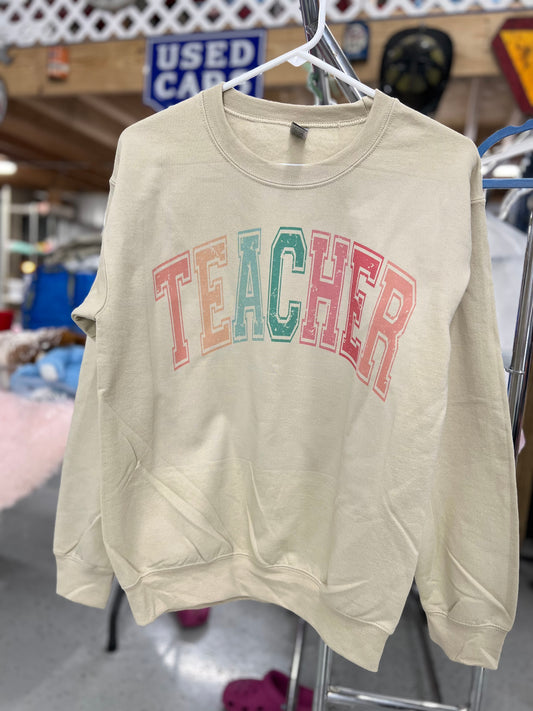 Teacher crewneck