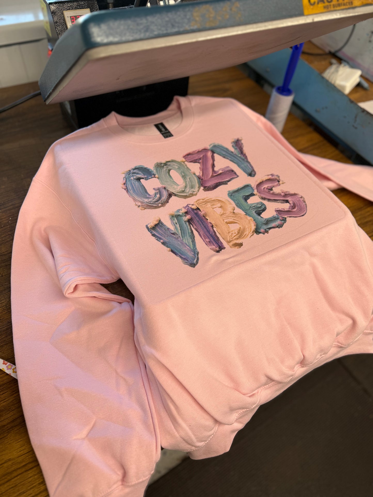 Cozy vibes crewneck