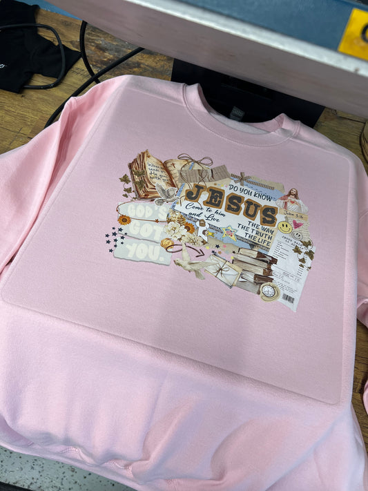 Do you know Jesus crewneck