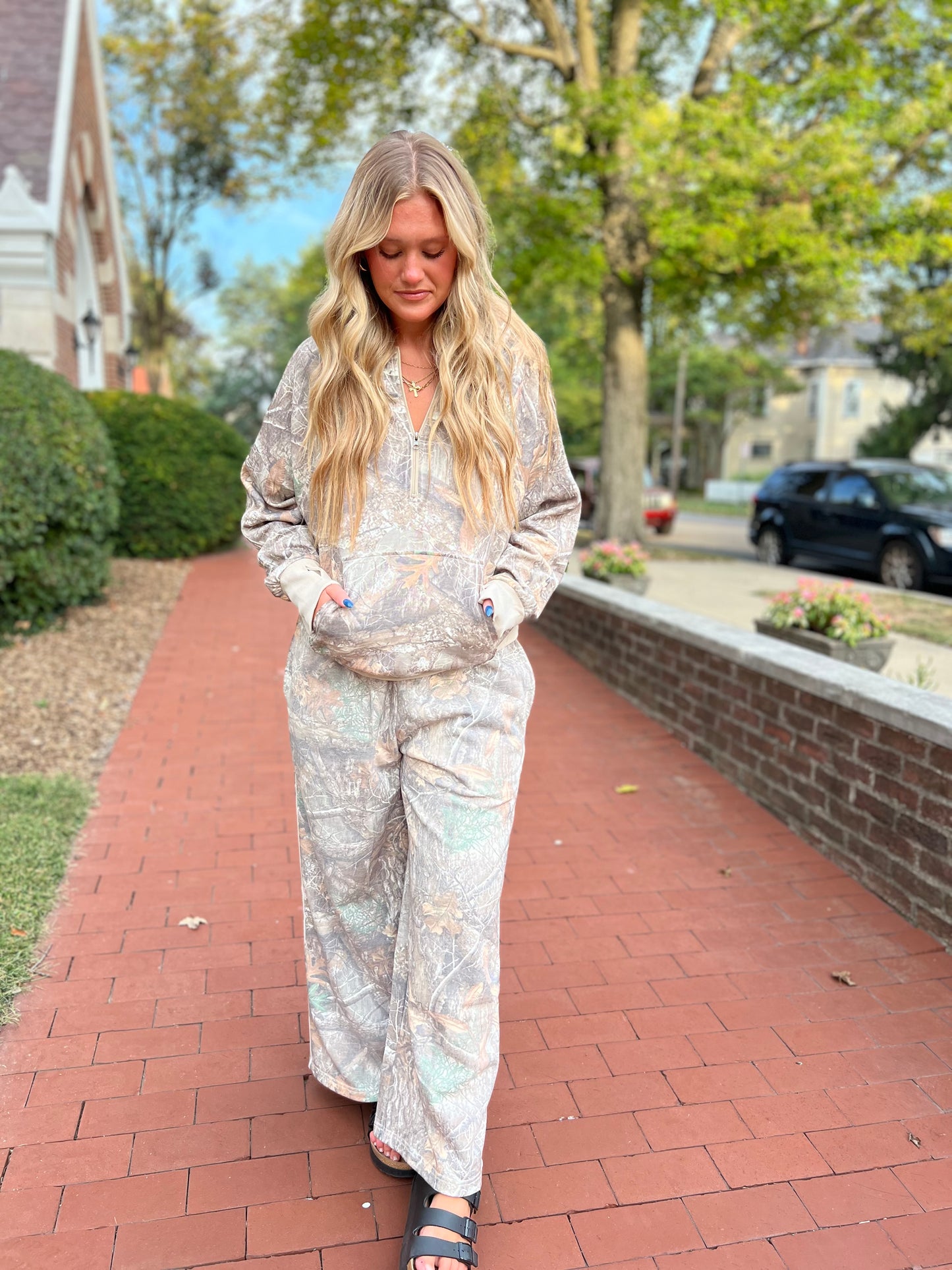 Drift away wide leg joggers