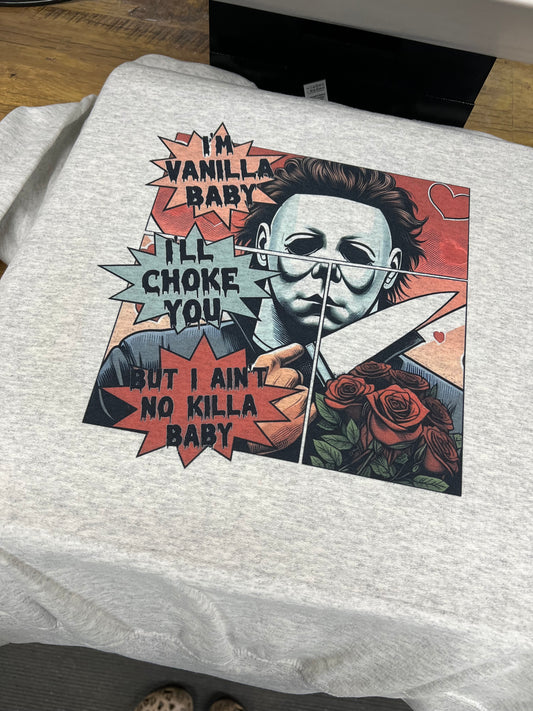 vanilla baby crewneck