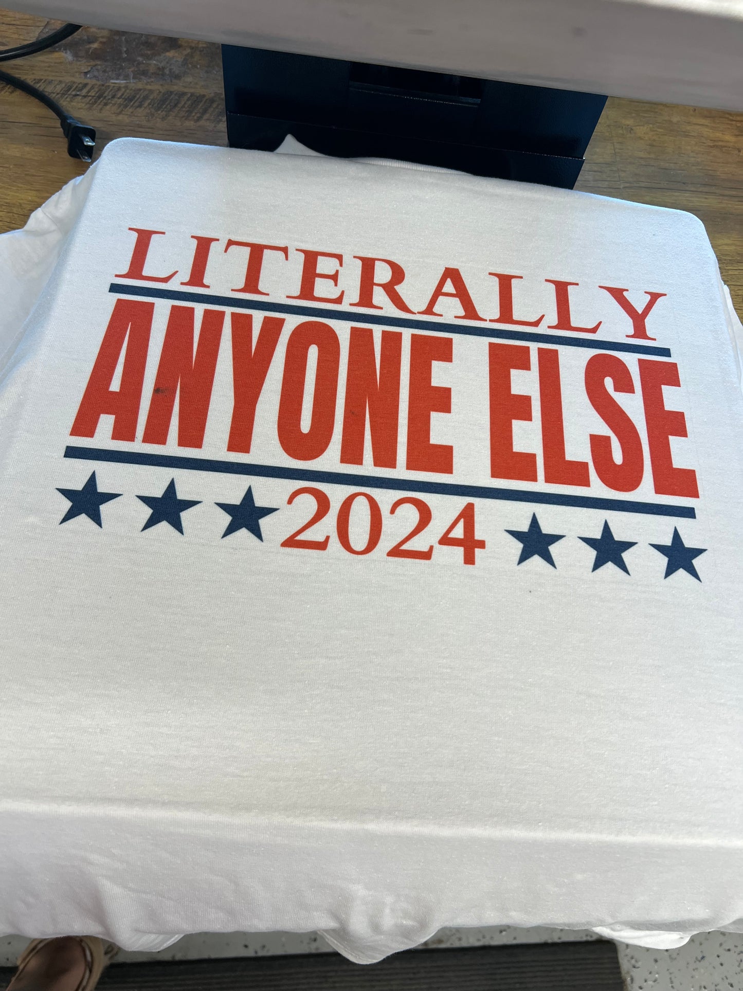 literally anyone else tshirt