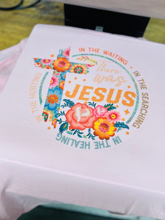 Jesus in the waiting tee