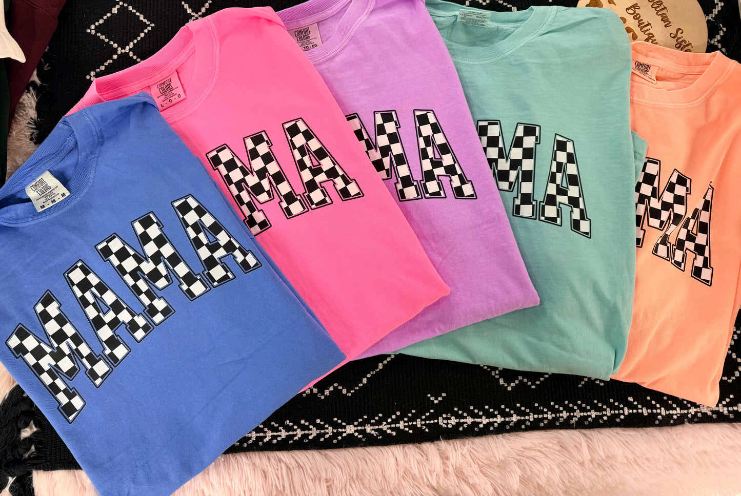 Comfort colors mama tees