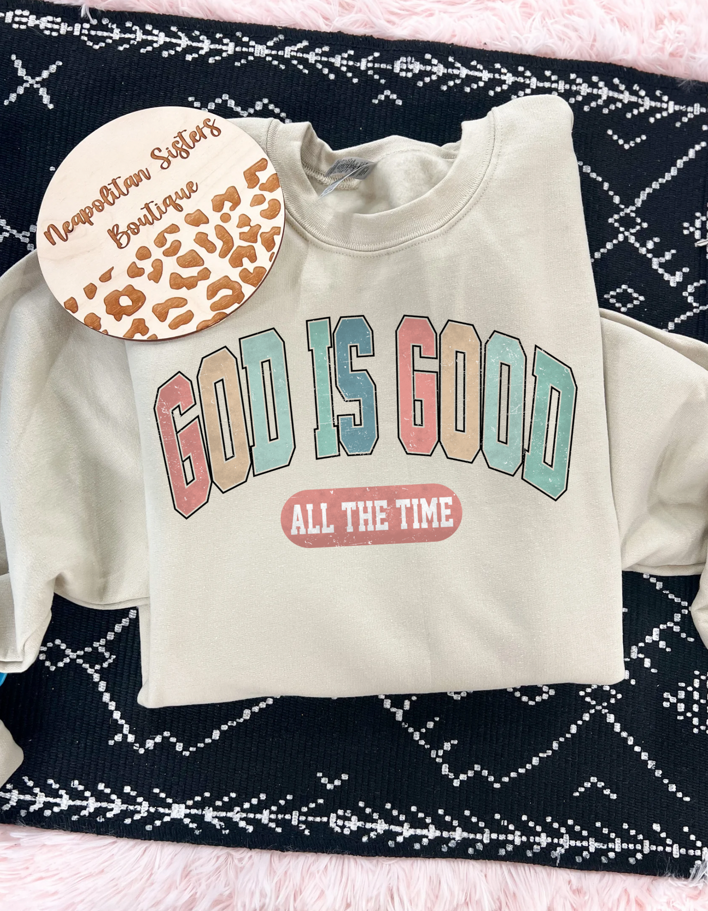 God is good crewneck