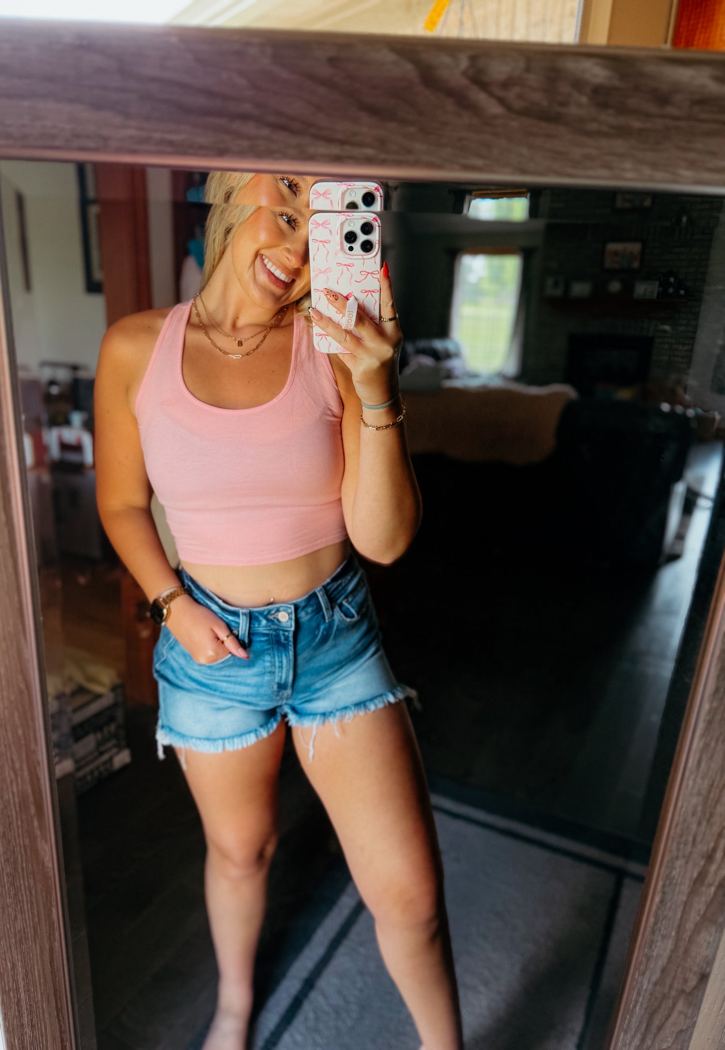 denim jean shorts regular size