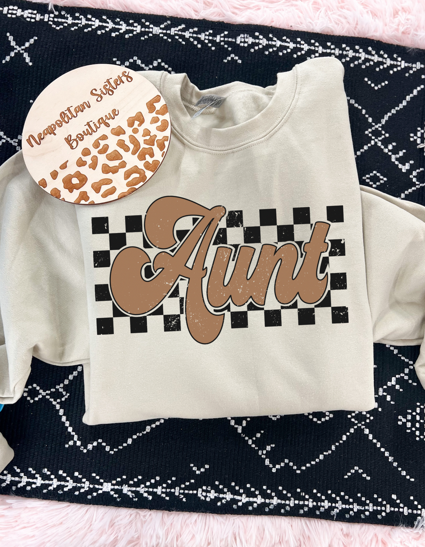 Old school aunt crewneck