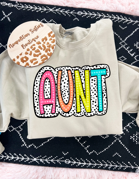 Aunt crewneck