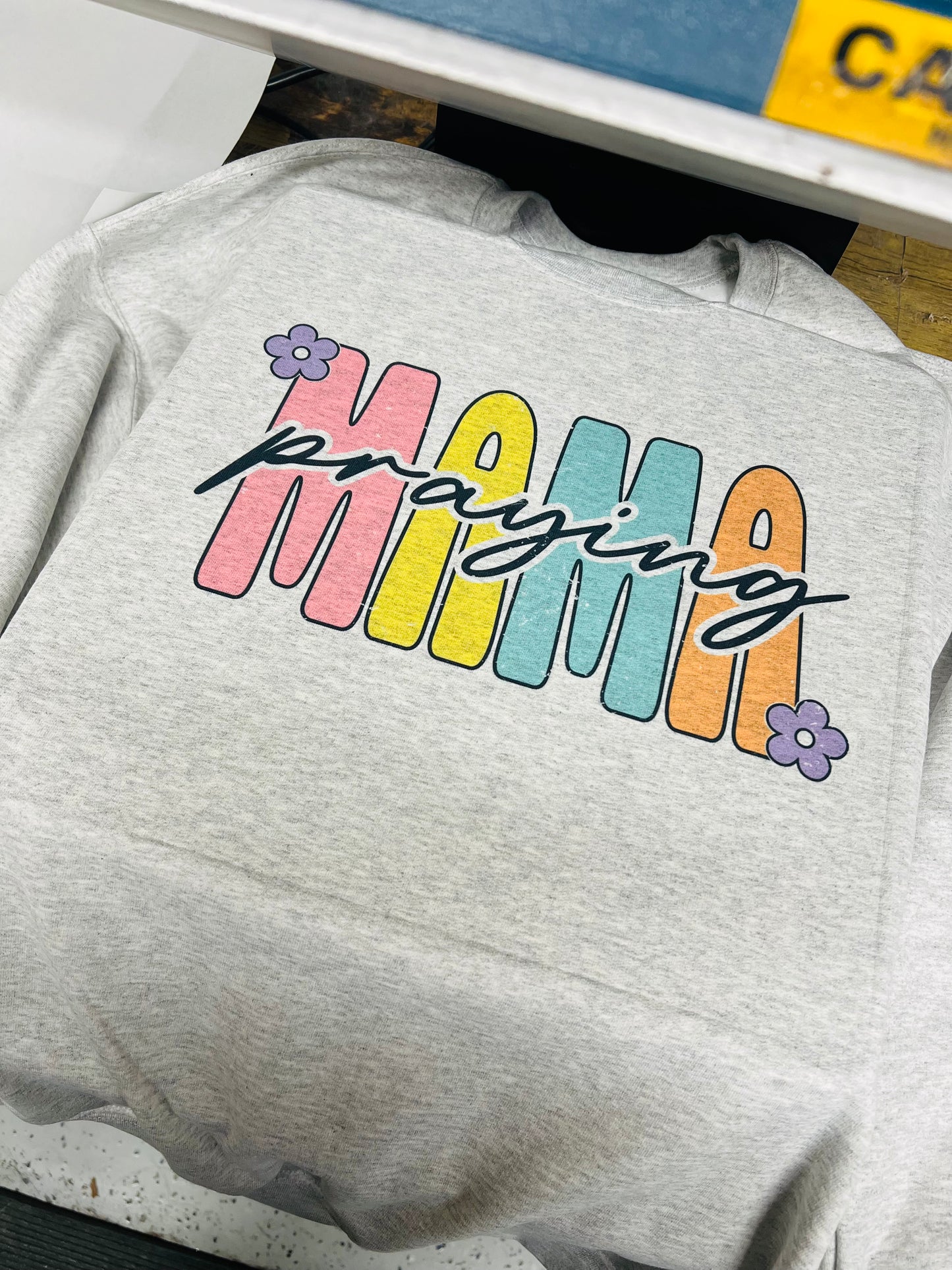 Praying mama crewneck