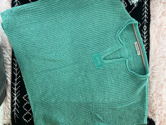 Mint pullover sweater