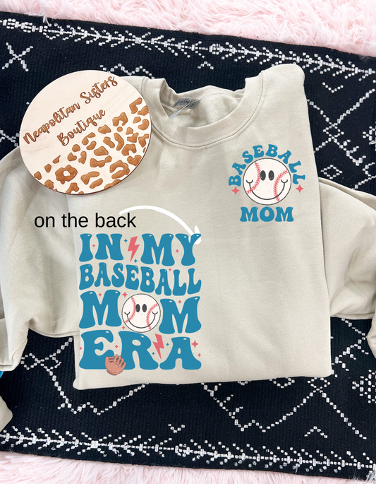 Baseball mom era crewneck