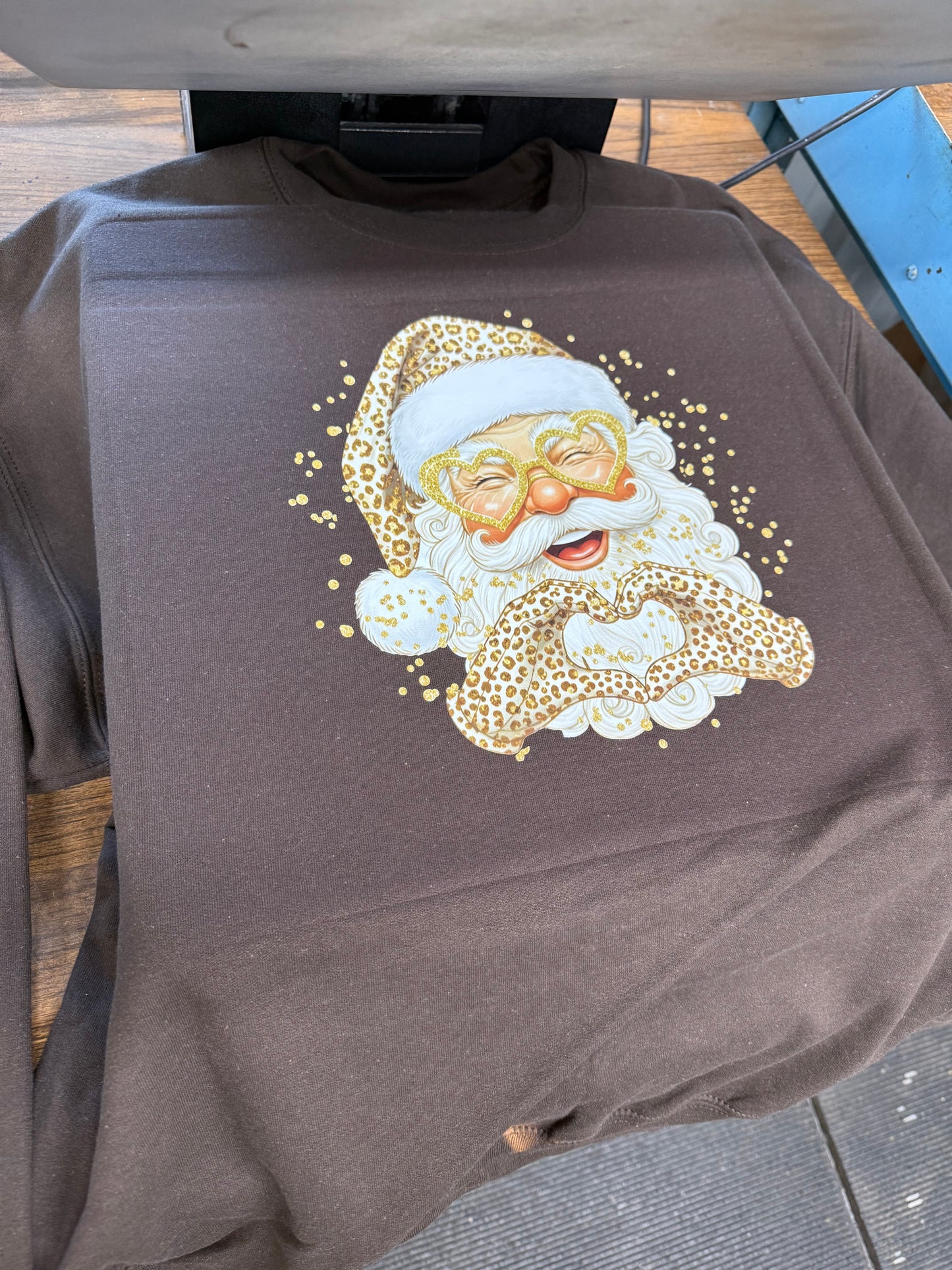 I heart Santa crewneck