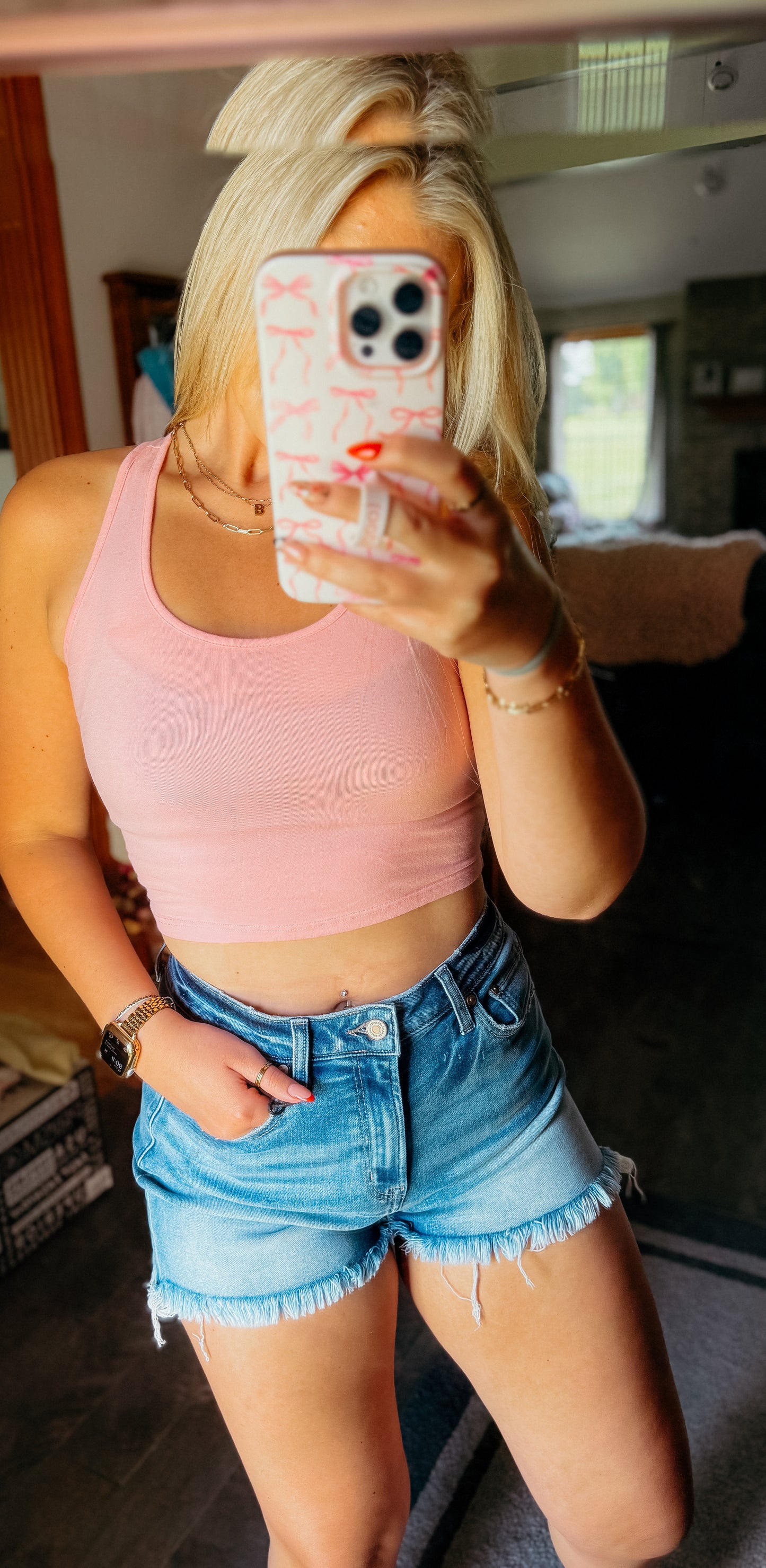 denim jean shorts regular size