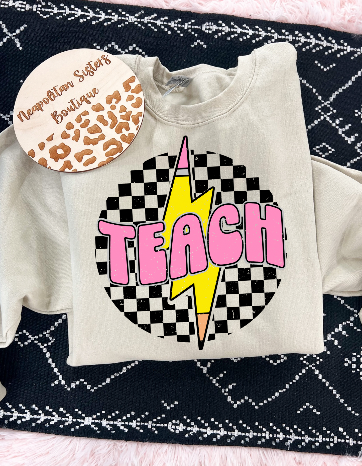Teach crewneck