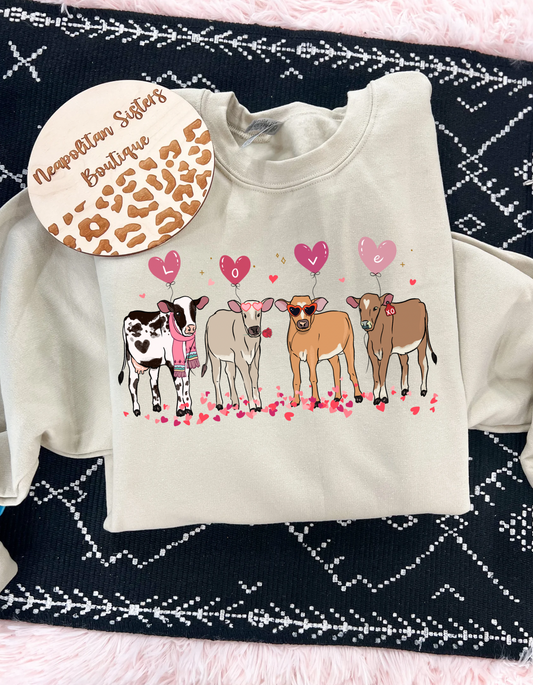 cow crewneck