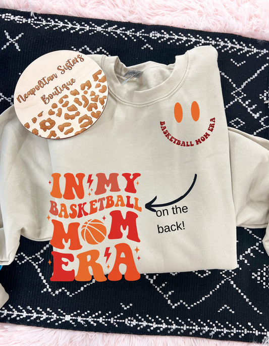 Basketball mom era crewneck