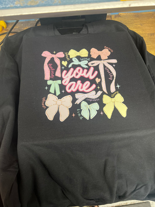 You are loved crewneck
