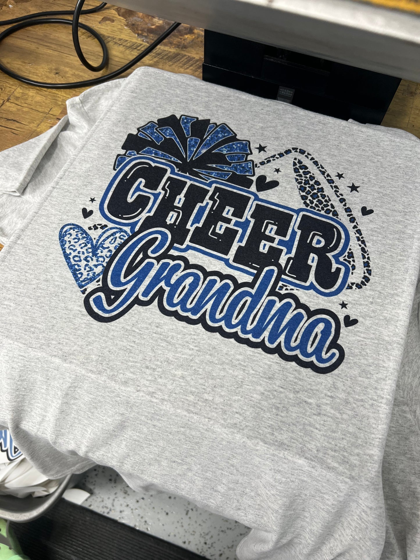 Cheer grandma tee