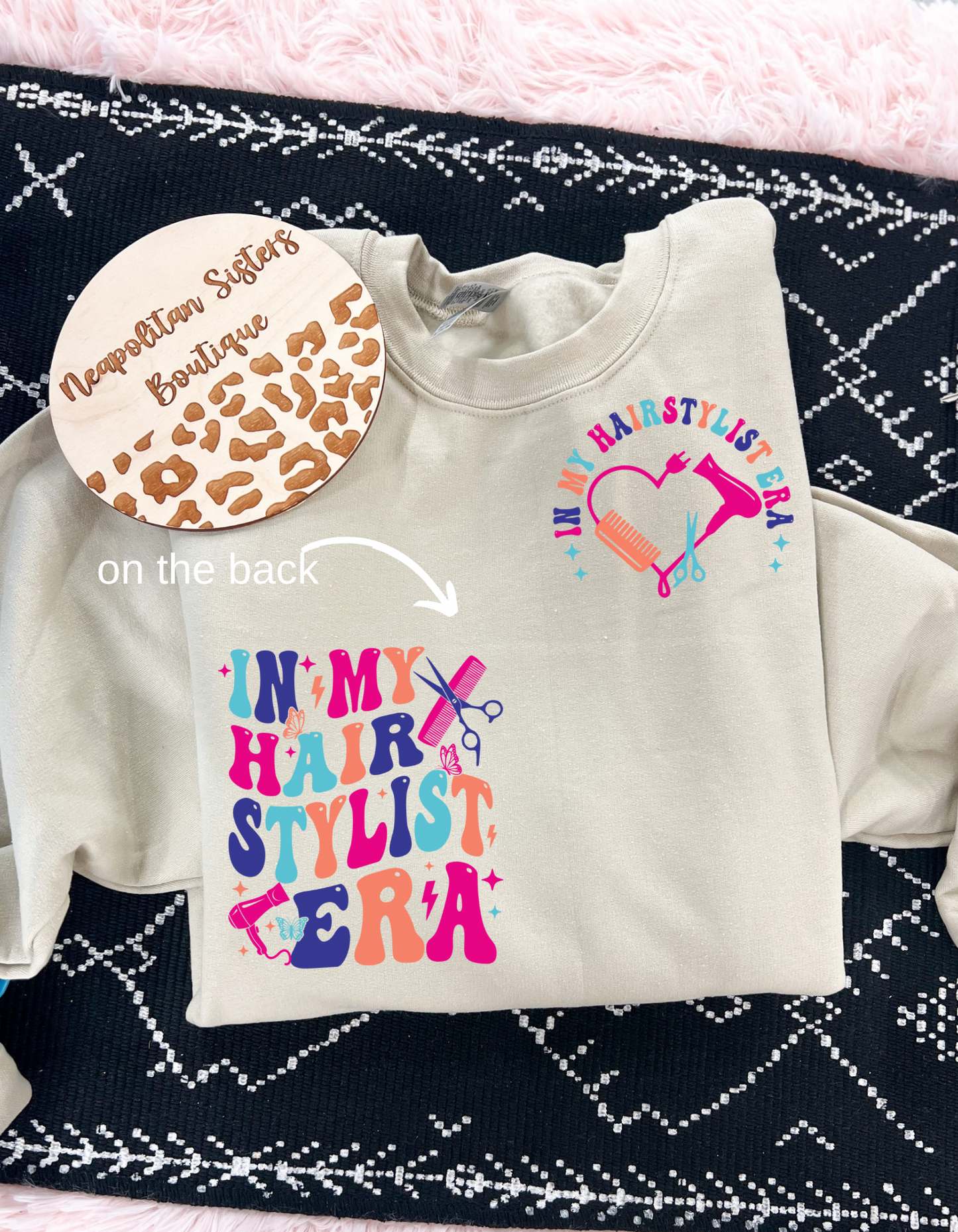 in my hairstylist era crewneck