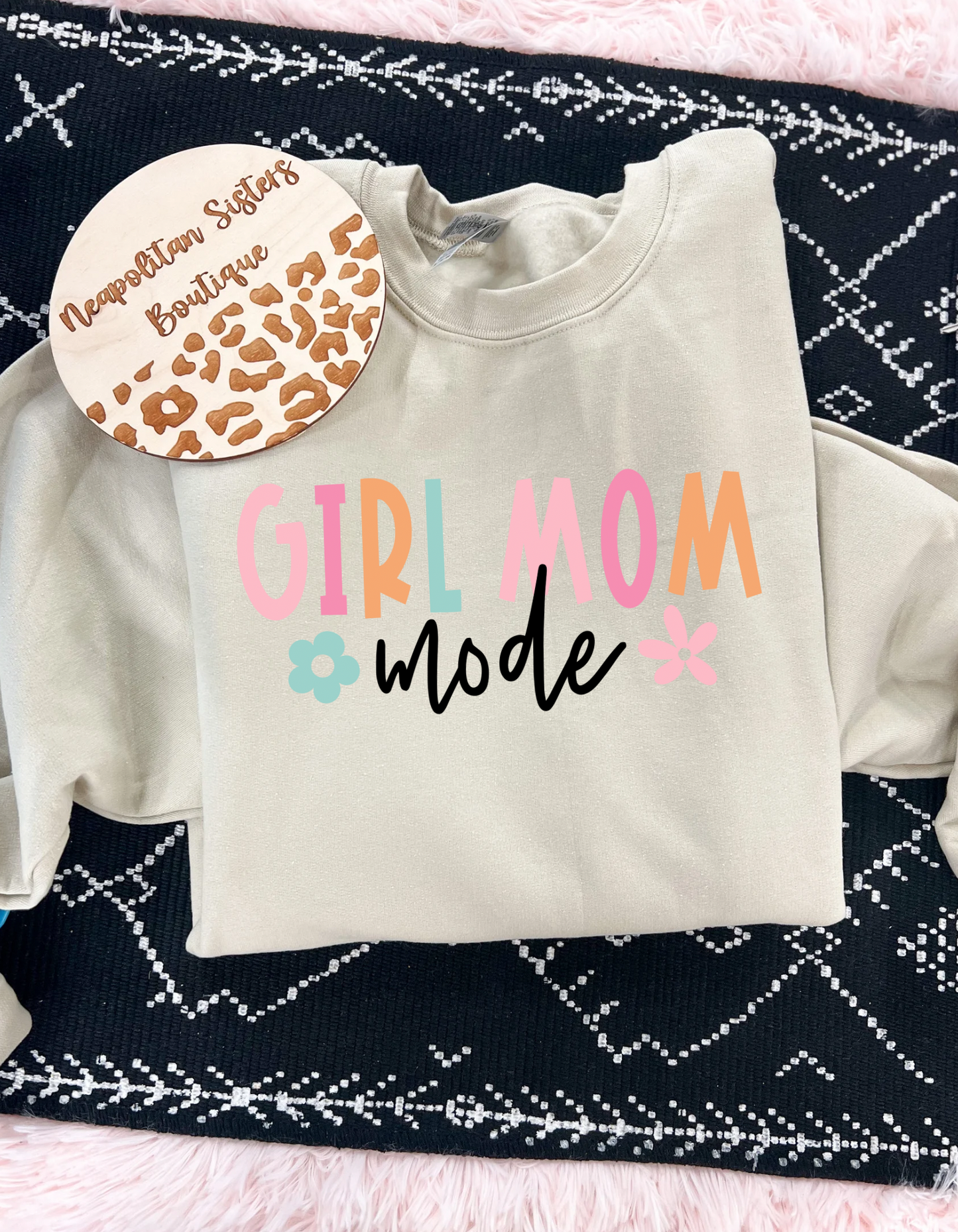 girl mom mode tshirt