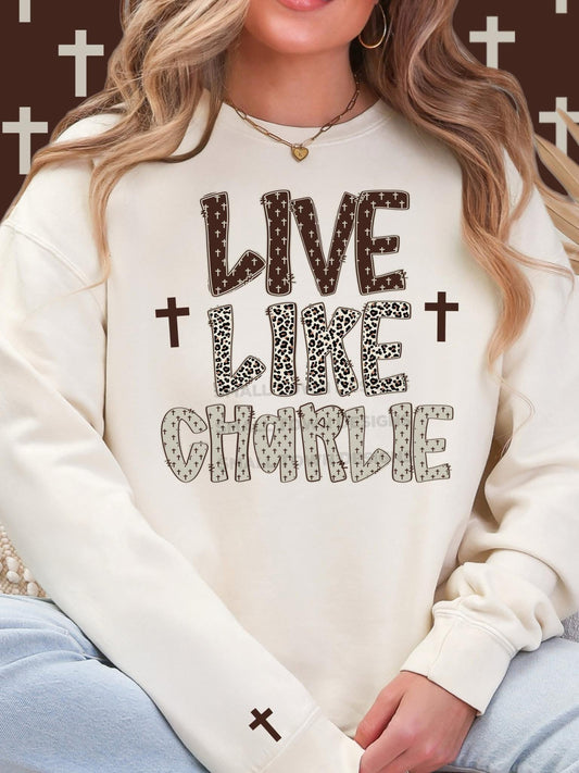 Live crewneck