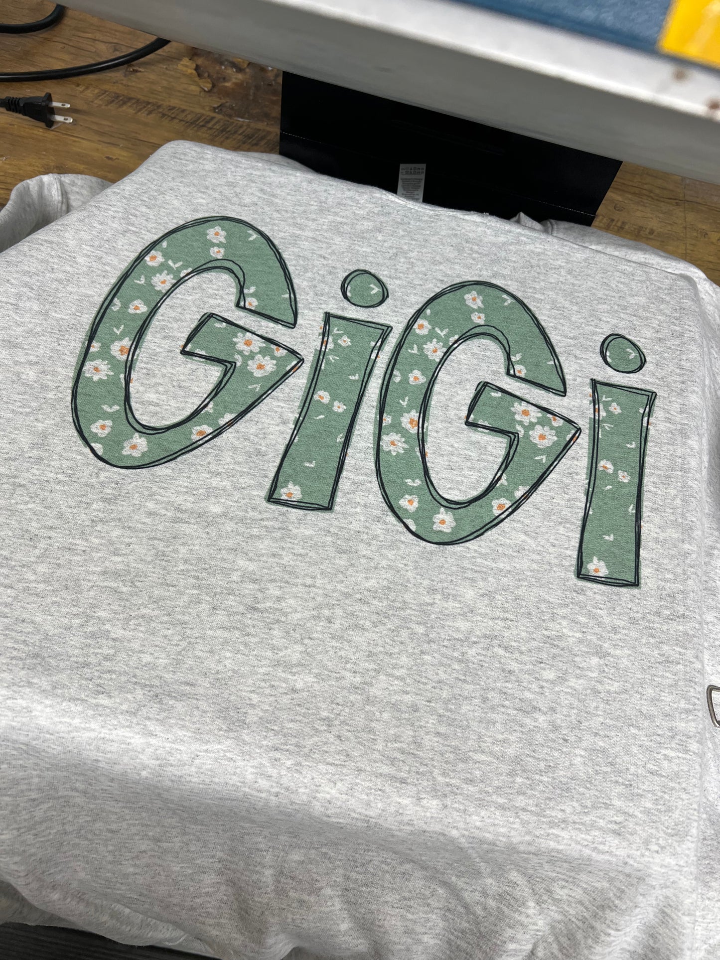 custom/ name/font crews/tees