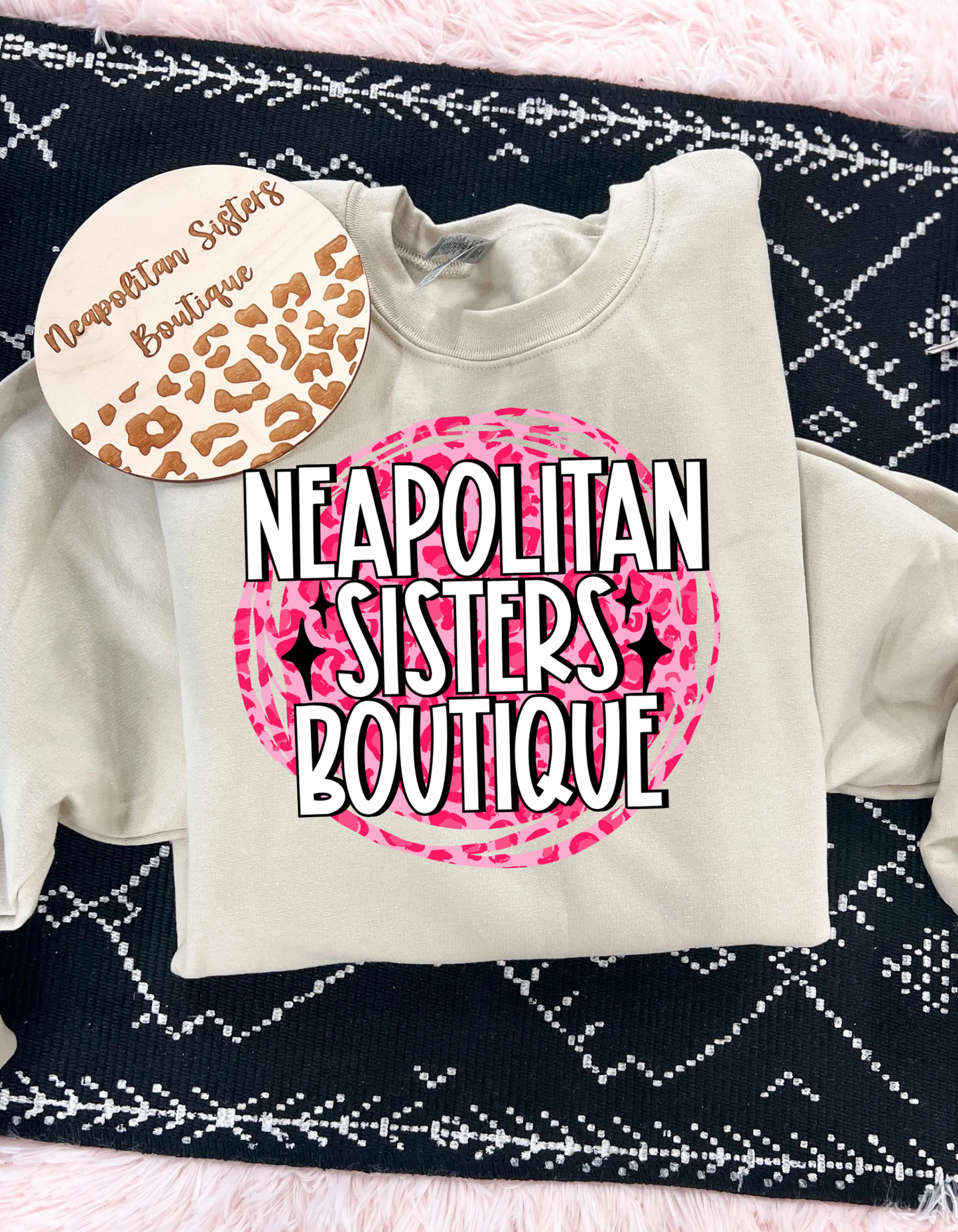 Neapolitan sister crewneck