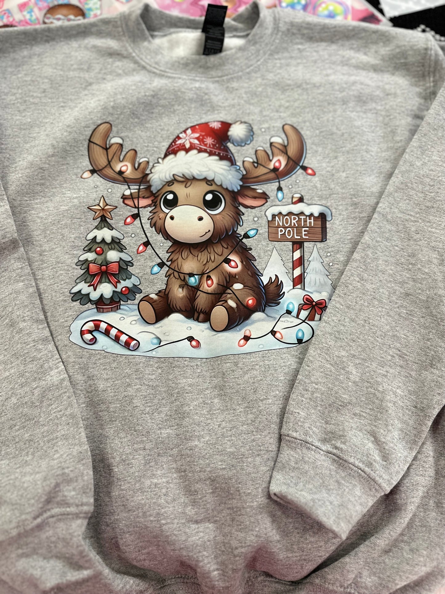 Reindeer crewneck