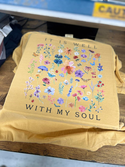 It is well with my soul tee