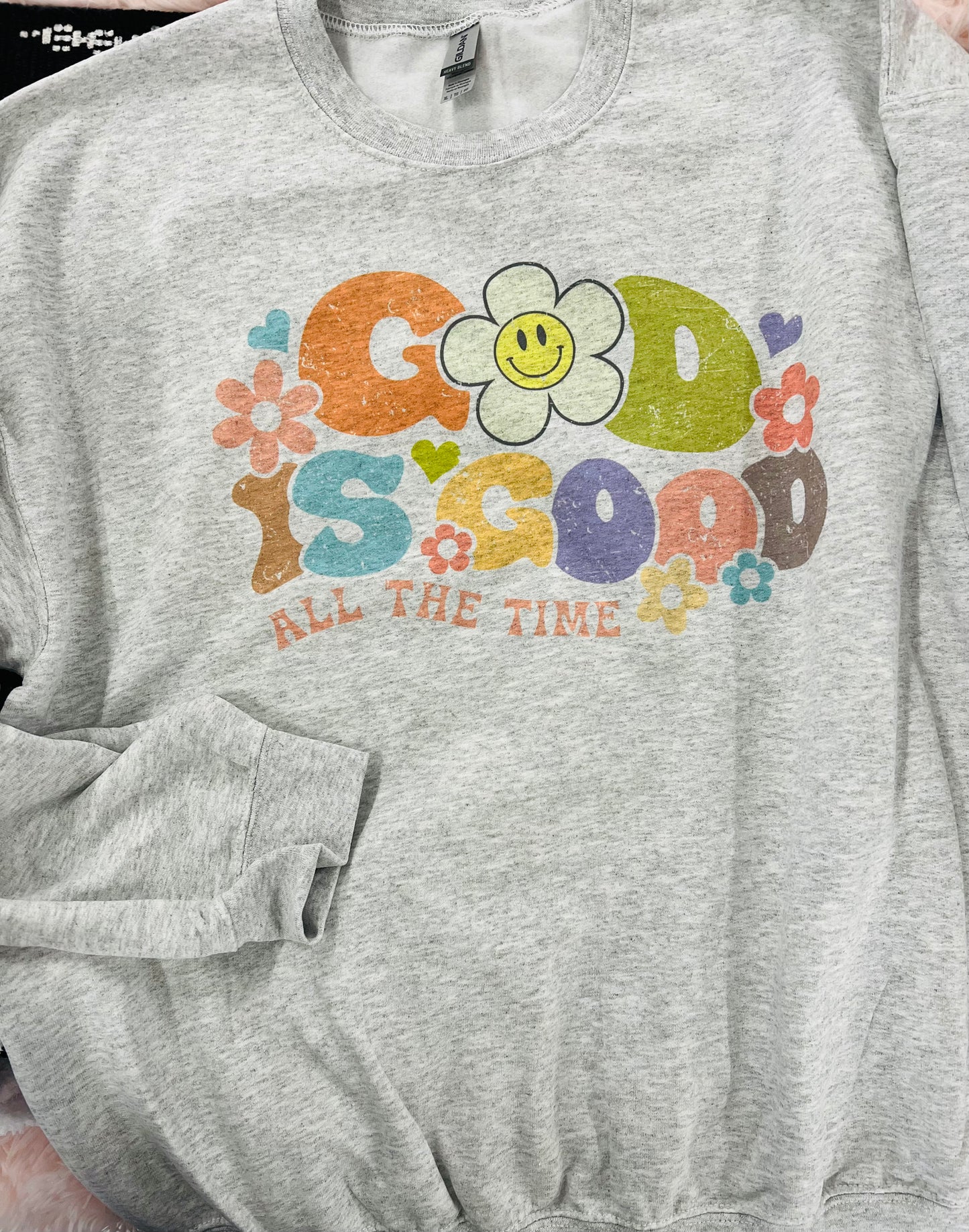 God is good crewneck