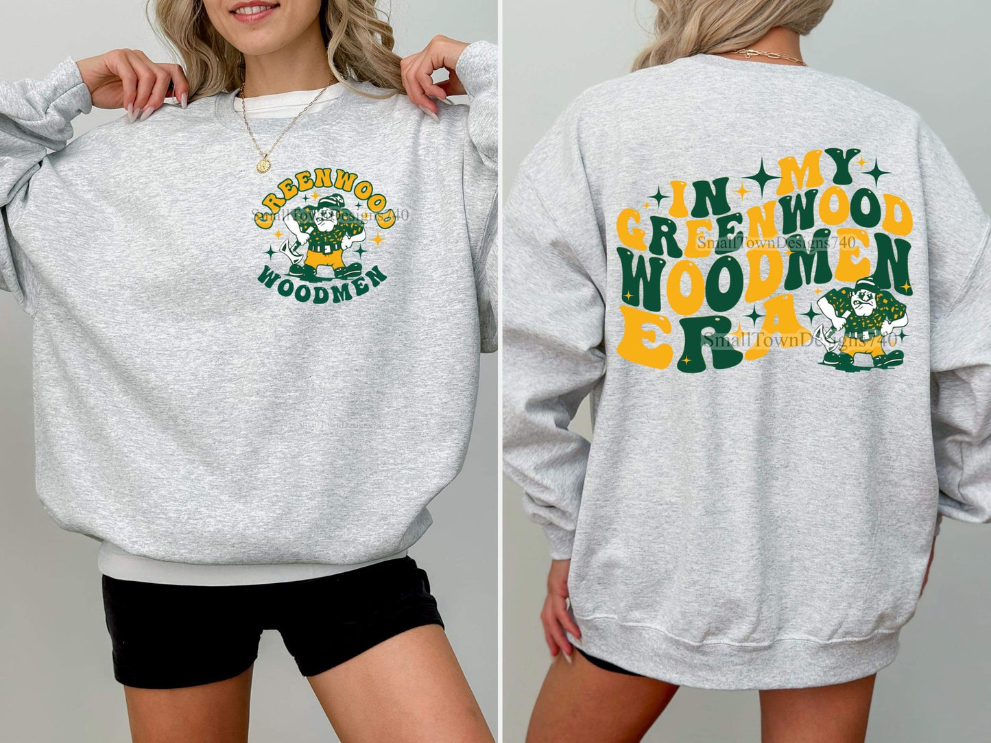 Greenwood woodmen era crewneck
