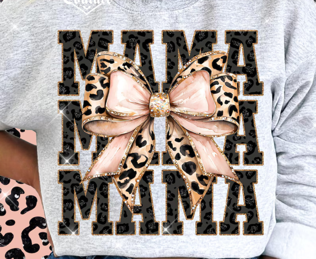 Mama bow crewneck