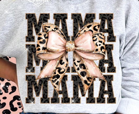 Mama bow crewneck