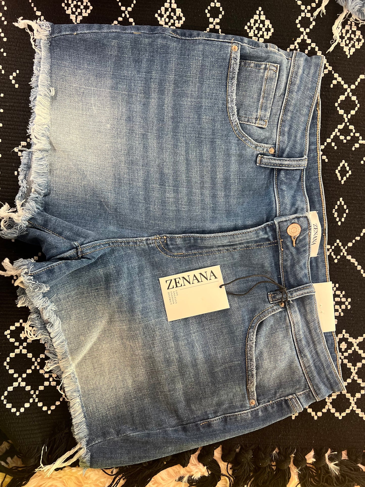 plus size jean shorts
