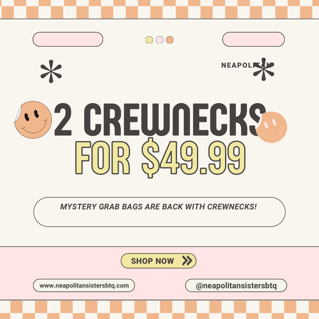 Mystery grab bag crewneck