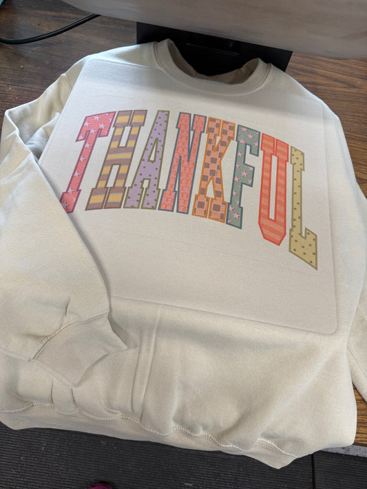 Thankful crewneck