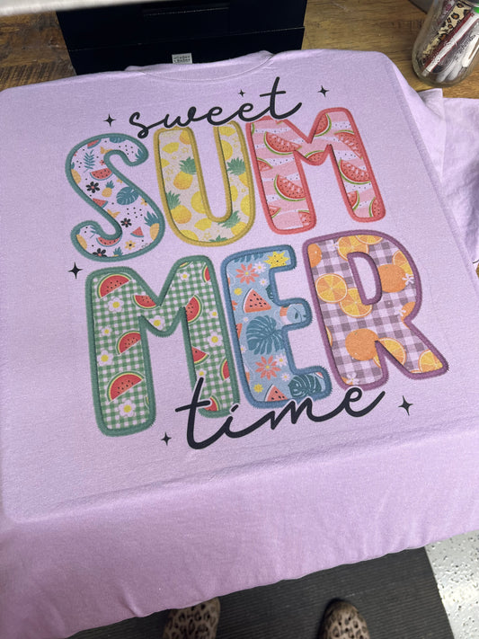 Sweet summer time tee