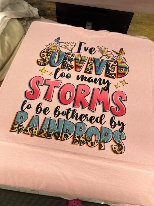 Bothered by raindrops tshirt