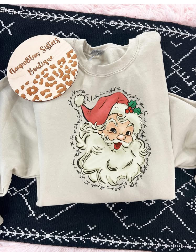 Classic Santa crewneck