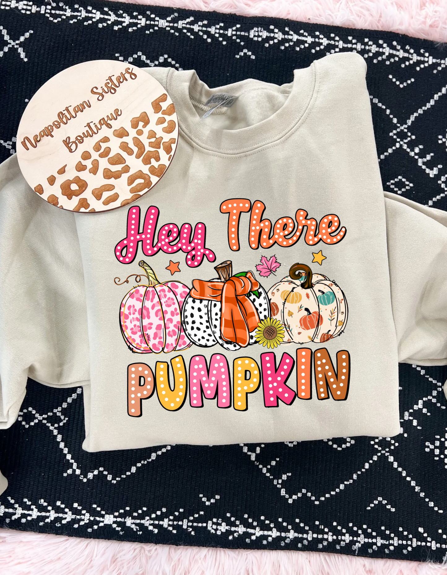 Hey there pumpkin crewneck