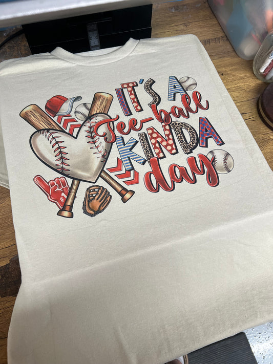 Tee ball kinda day