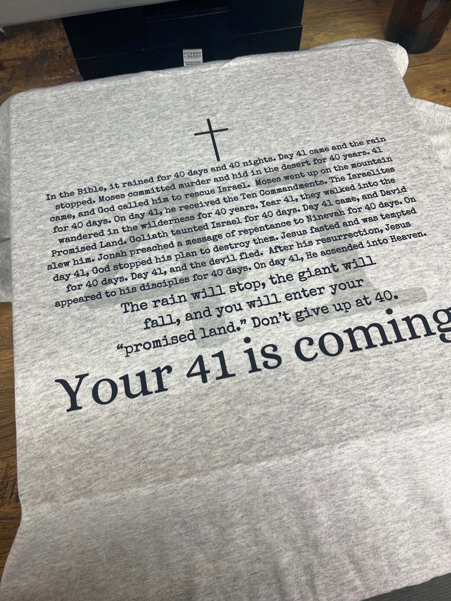 Your 41 tee