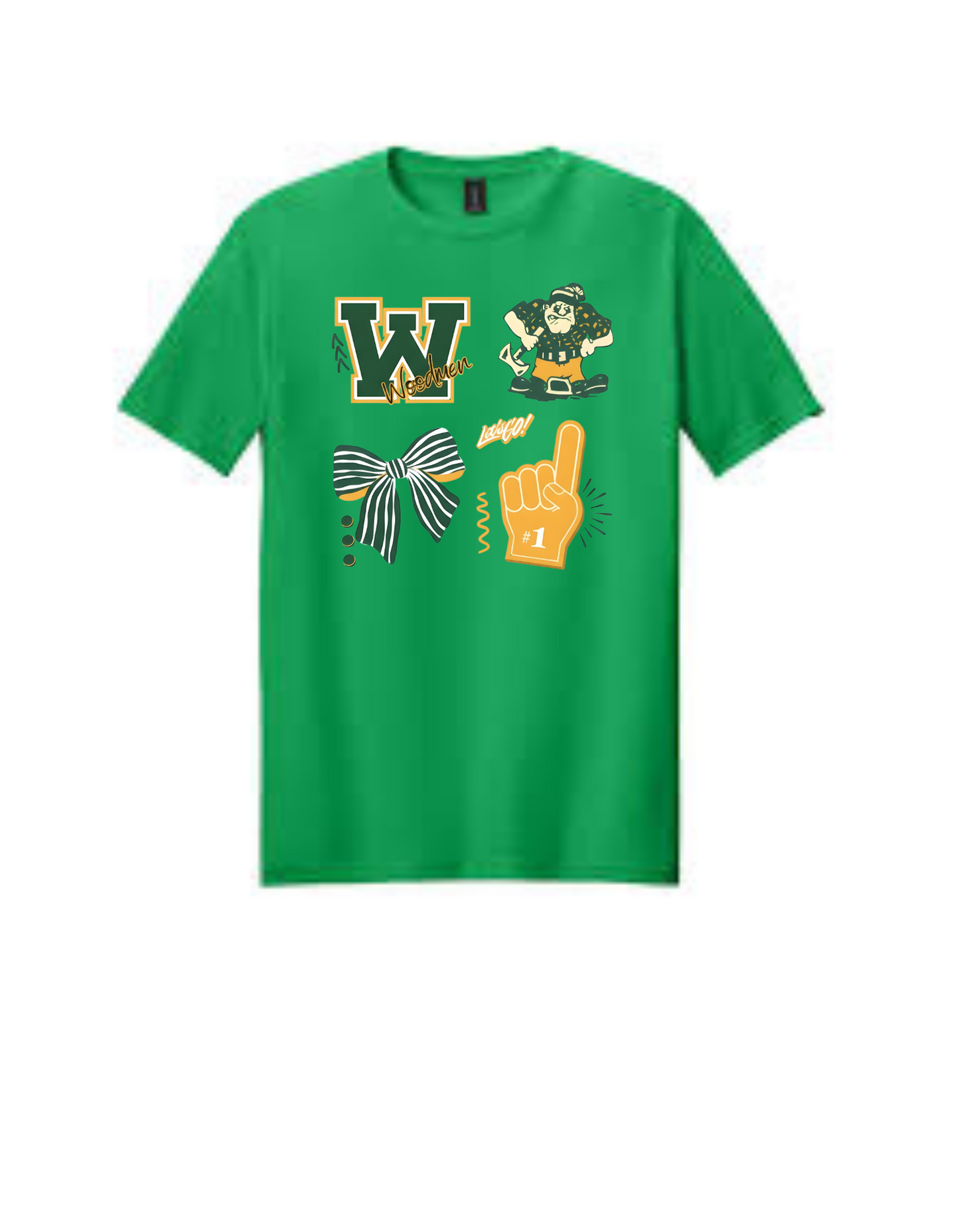 greenwood collage tee