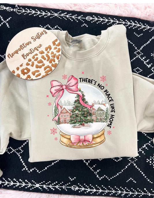 Snow globe Christmas crewneck