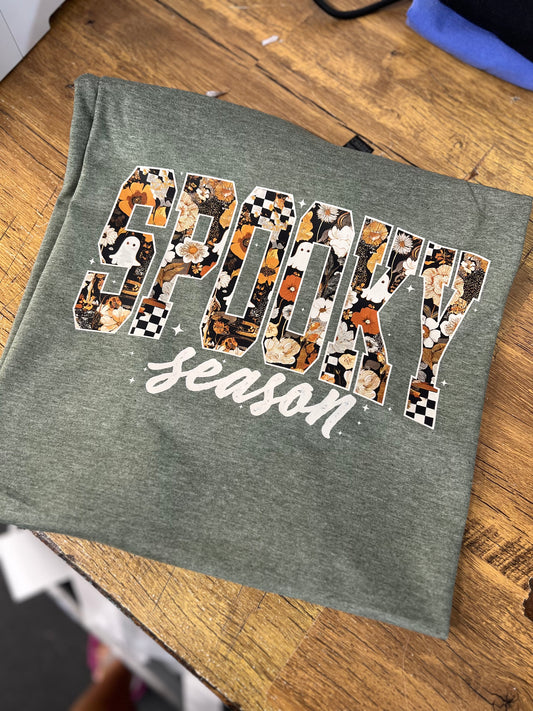 Spooky season tee/crewneck