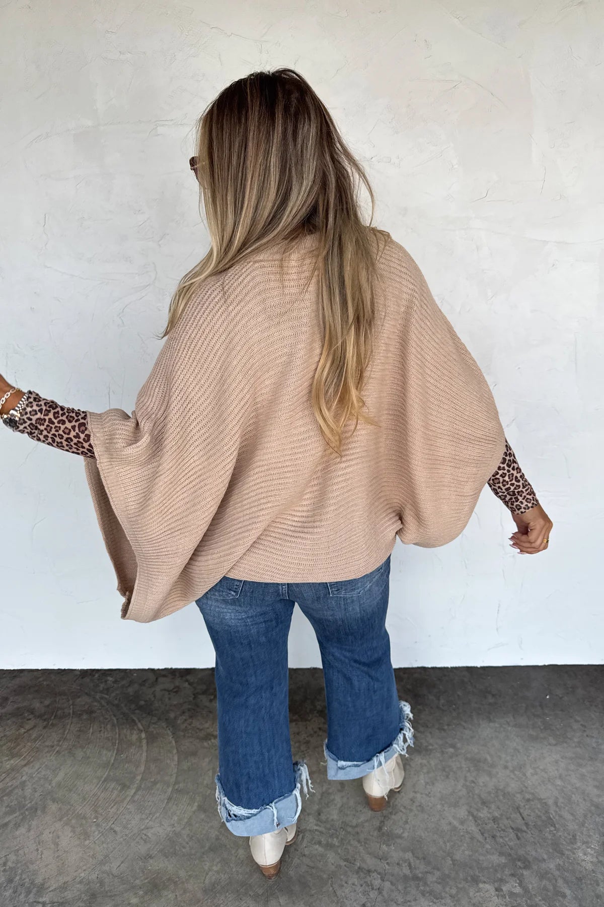 Fall meg pullover poncho