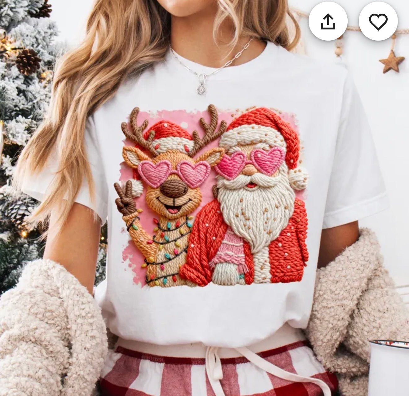 Besties Christmas crewneck