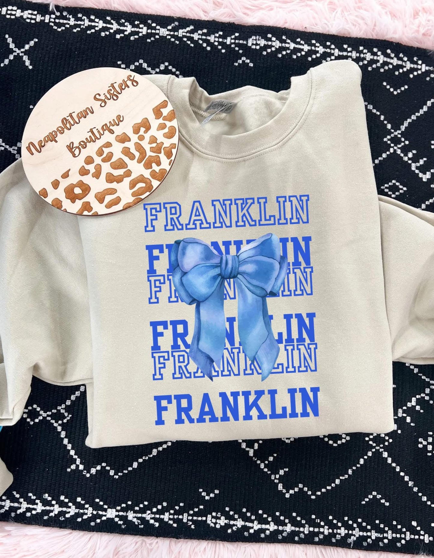 Franklin bow crewneck