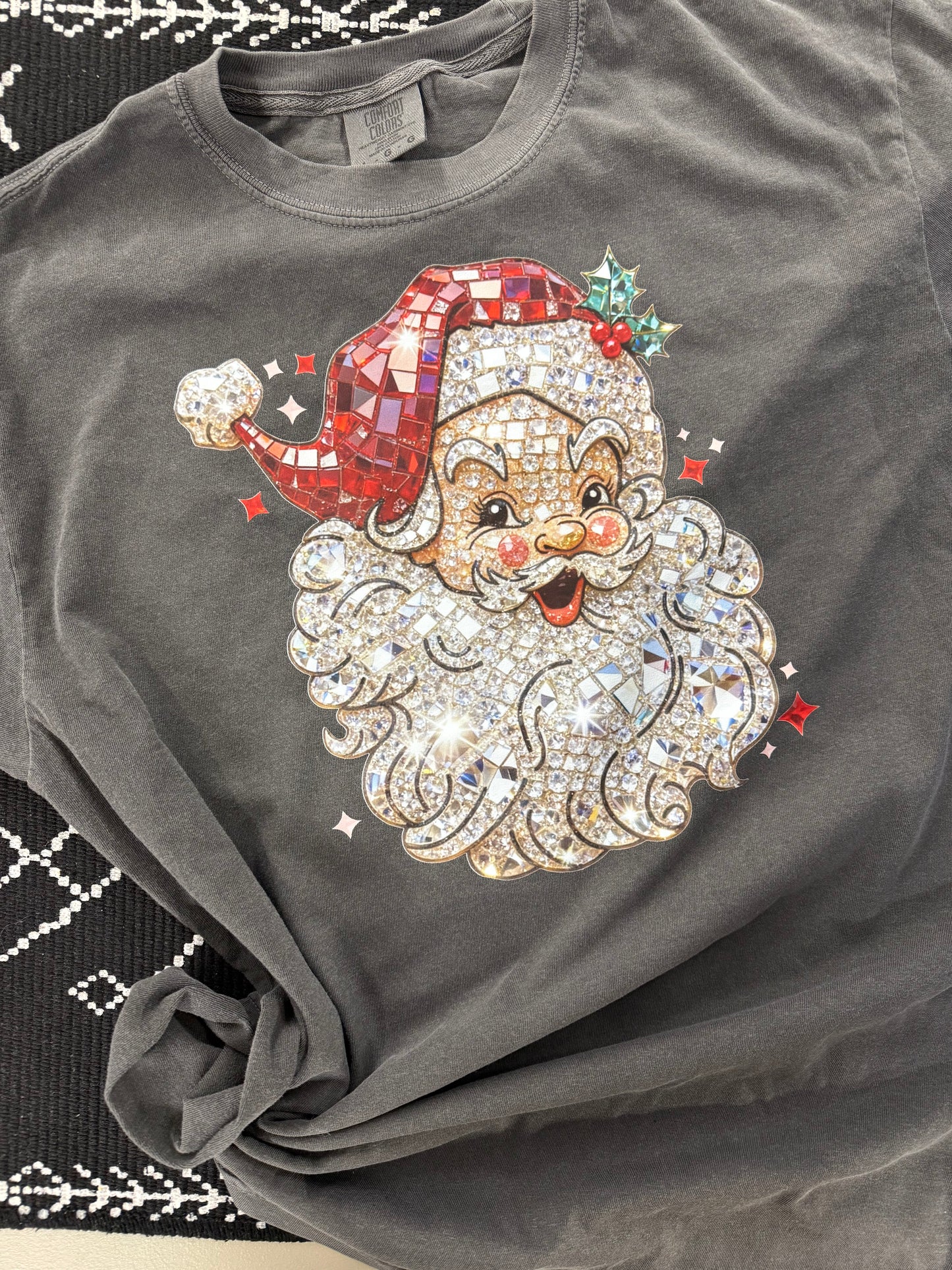 Mosaic Santa comfort colors tee short sleeve